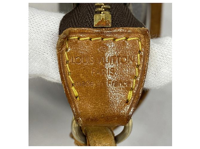 Louis Vuitton Monogram Pochette Accessoires Pouch Marrone - vista 5