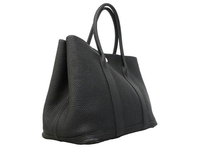 Hermès Borsa Tote Hermes Garden PM Nero - vista 2