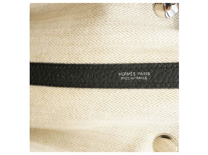 Hermès Borsa Tote Hermes Garden PM Nero - vista 5