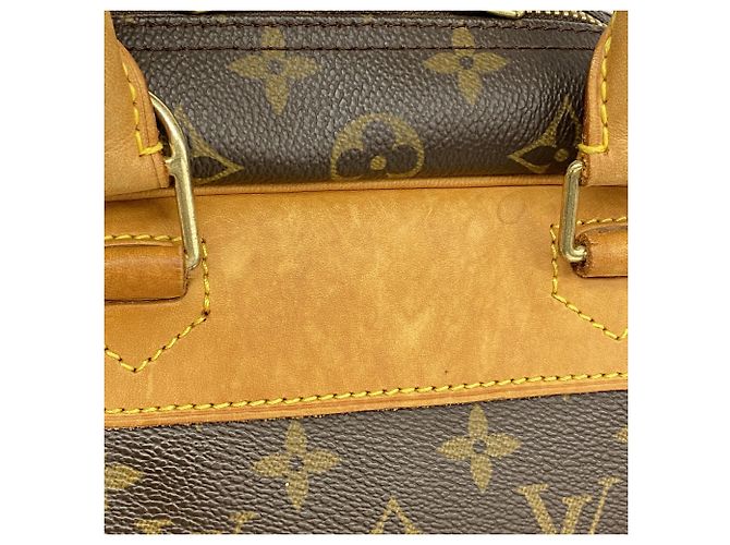 Borsa Louis Vuitton Monogram Deauville Marrone - vista 12