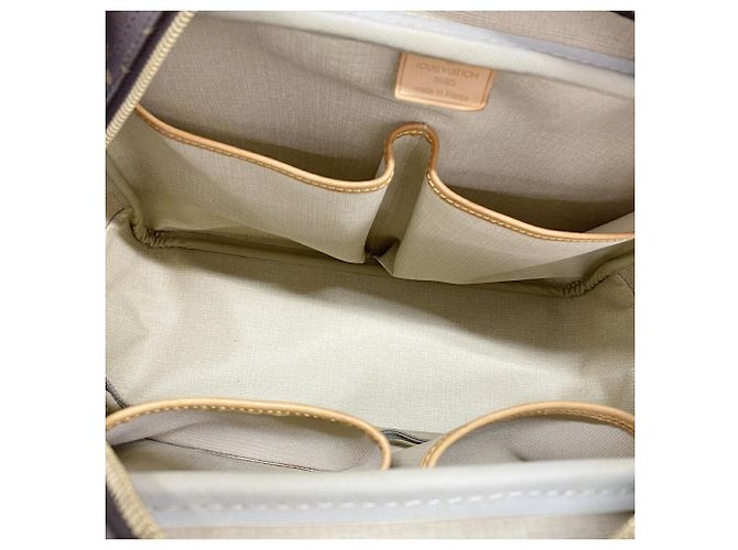 Borsa Louis Vuitton Monogram Deauville Marrone - vista 4