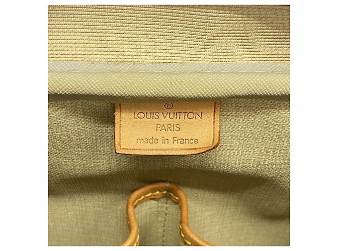 Borsa Louis Vuitton Monogram Deauville Marrone - vista 5