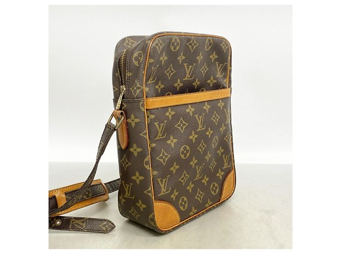 Borsa a tracolla Louis Vuitton Monogram Danube MM Marrone - vista 2