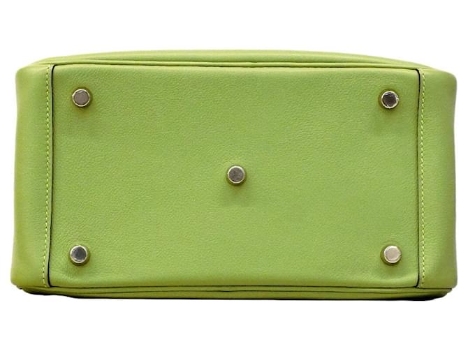Hermès Borsa Hermes Lindy 26 Verde - vista 3