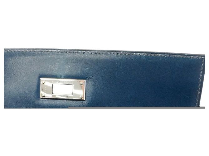 Hermès Borsa Hermes Kelly 28 Box Calf Colvert - vista 12
