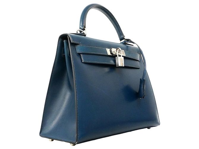 Hermès Borsa Hermes Kelly 28 Box Calf Colvert - vista 2