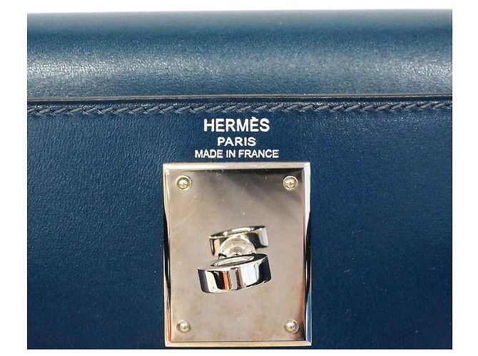 Hermès Borsa Hermes Kelly 28 Box Calf Colvert - vista 5
