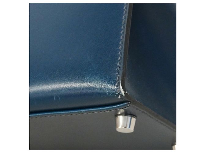 Hermès Borsa Hermes Kelly 28 Box Calf Colvert - vista 6