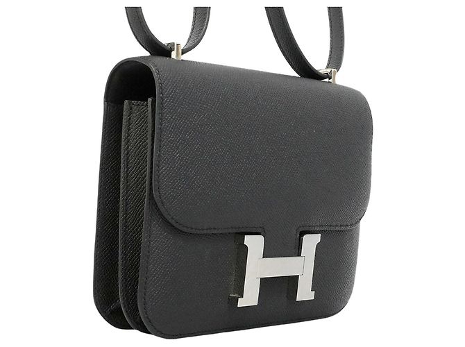 Hermès Hermes Constance Mini Schultertasche Schwarz - Ansicht 2
