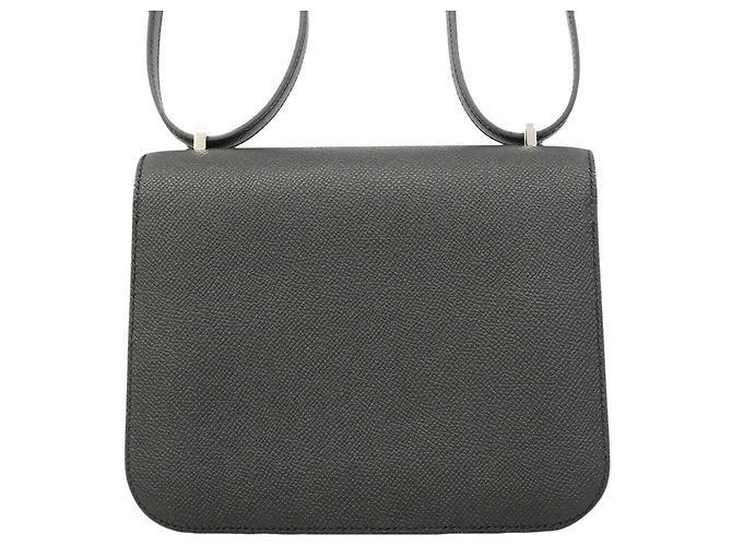 Hermès Hermes Constance Mini Schultertasche Schwarz - Ansicht 8