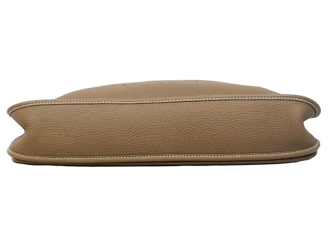 Hermès Borsa a tracolla Hermes Evelyne 3TGM Taupe - vista 3