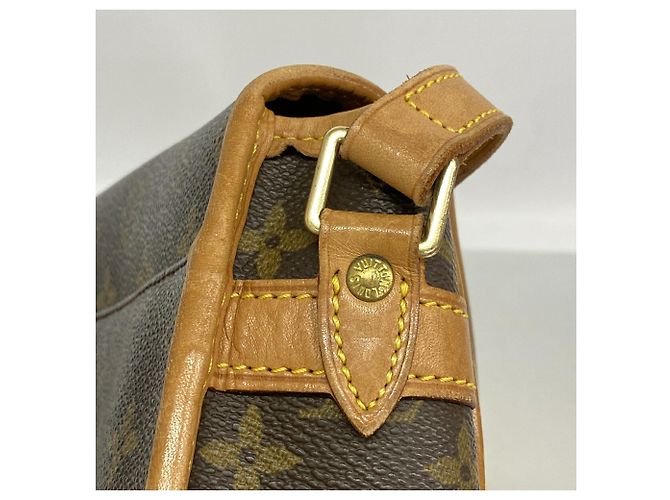 Borsa a tracolla Louis Vuitton Monogram Sologne Marrone - vista 11