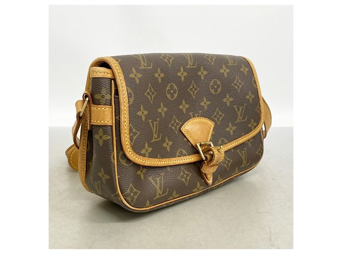 Borsa a tracolla Louis Vuitton Monogram Sologne Marrone - vista 2