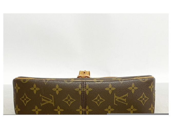 Borsa a tracolla Louis Vuitton Monogram Sologne Marrone - vista 3
