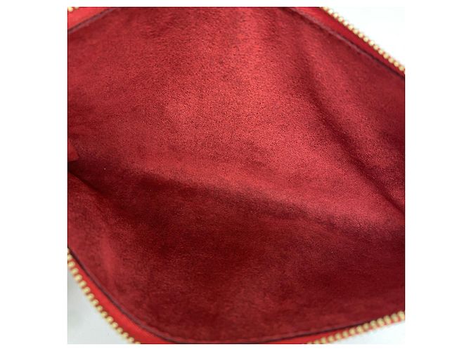 Louis Vuitton Epi Pochette Accessoires M40776 Rosso - vista 4