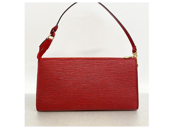 Louis Vuitton Epi Pochette Accessoires M40776 Rosso - vista 9