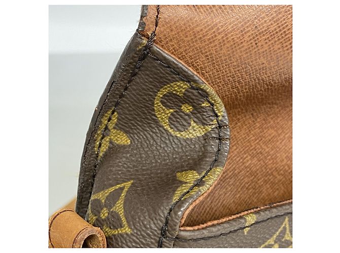 Borsa a tracolla Louis Vuitton Monogram Saint Cloud MM Marrone - vista 10