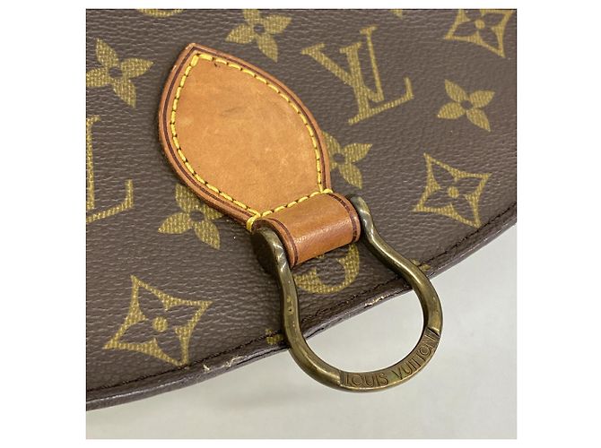 Borsa a tracolla Louis Vuitton Monogram Saint Cloud MM Marrone - vista 9
