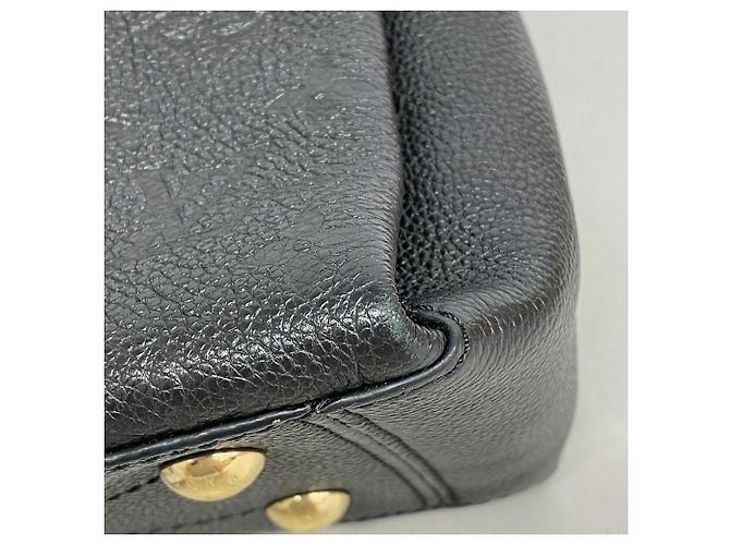 Borsa a tracolla Louis Vuitton Monogram Empreinte Surenne BB Nero - vista 6