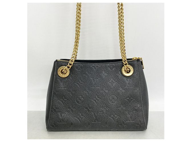 Borsa a tracolla Louis Vuitton Monogram Empreinte Surenne BB Nero - vista 9