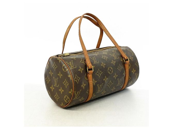 Borsa Louis Vuitton Monogram Papillon 26 M51386 Marrone - vista 2