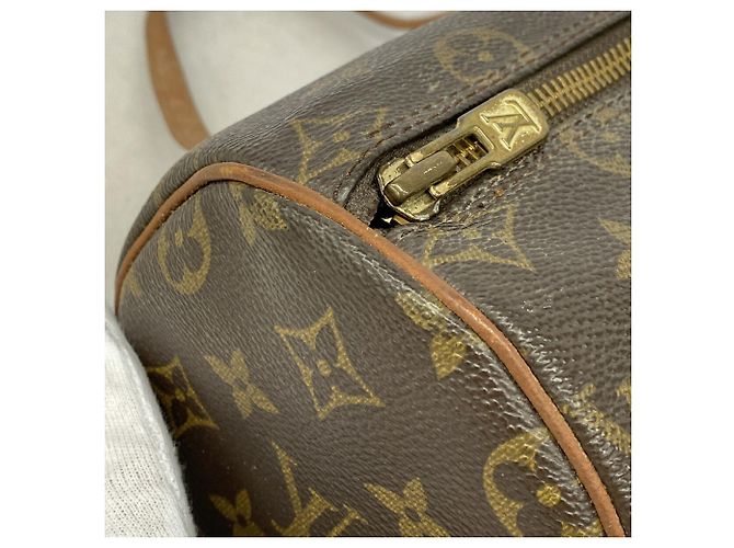 Borsa Louis Vuitton Monogram Papillon 26 M51386 Marrone - vista 8