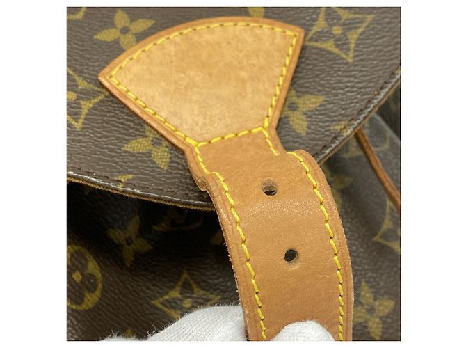 Zaino Louis Vuitton Monogram Montsouris GM Marrone - vista 10