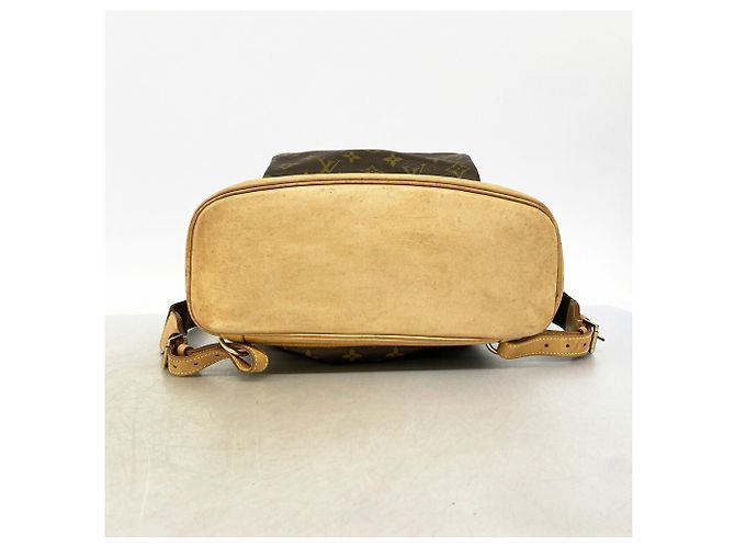 Zaino Louis Vuitton Monogram Montsouris GM Marrone - vista 3