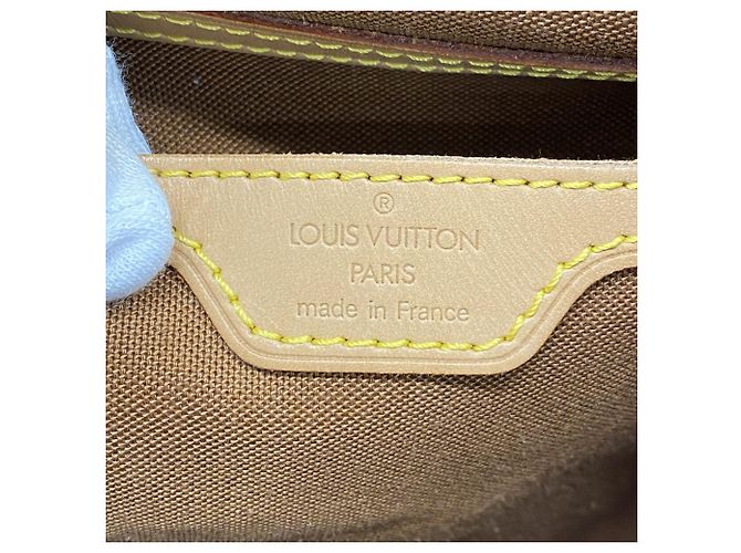 Zaino Louis Vuitton Monogram Montsouris GM Marrone - vista 5