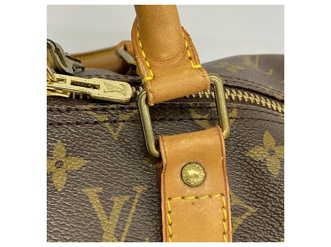 Louis Vuitton Boston Monogram Keepall 50 Marrone - vista 10