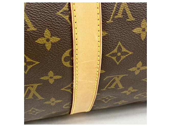 Louis Vuitton Boston Monogram Keepall 50 Marrone - vista 11
