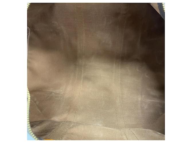 Louis Vuitton Boston Monogram Keepall 50 Marrone - vista 4