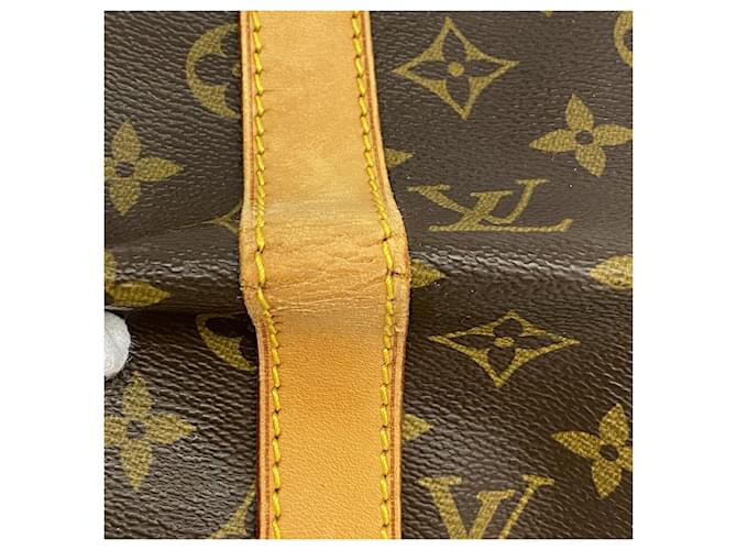 Louis Vuitton Boston Monogram Keepall 50 Marrone - vista 9