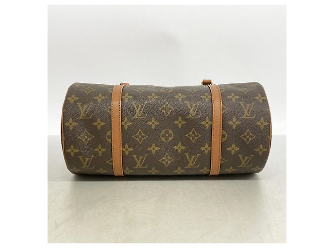 Borsa Louis Vuitton Monogram Papillon 30 Marrone - vista 3