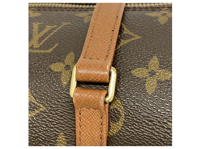 Borsa Louis Vuitton Monogram Papillon 30 Marrone - vista 8