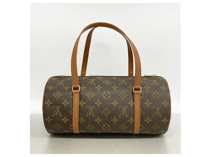 Borsa Louis Vuitton Monogram Papillon 30 Marrone - vista 9