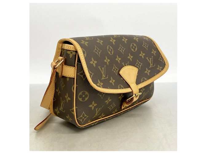 Borsa a tracolla Louis Vuitton Monogram Sologne Marrone - vista 2