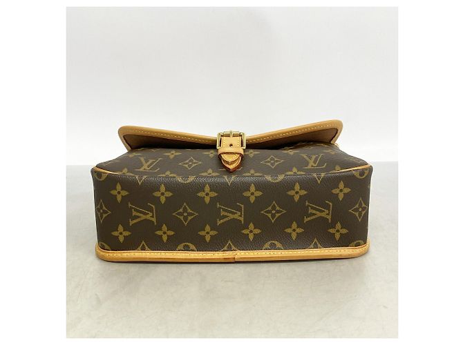 Borsa a tracolla Louis Vuitton Monogram Sologne Marrone - vista 3