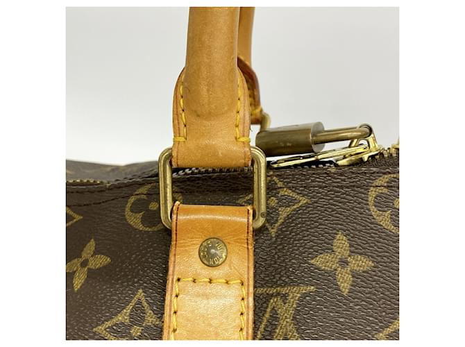 Louis Vuitton Boston Monogram Keepall 45 Marrone - vista 9