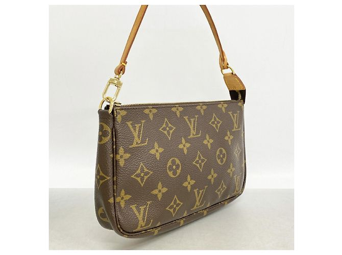 Louis Vuitton Monogram Pochette Accessoires M51980 Marrone - vista 2