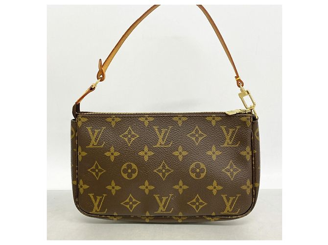 Louis Vuitton Monogram Pochette Accessoires M51980 Marrone - vista 9