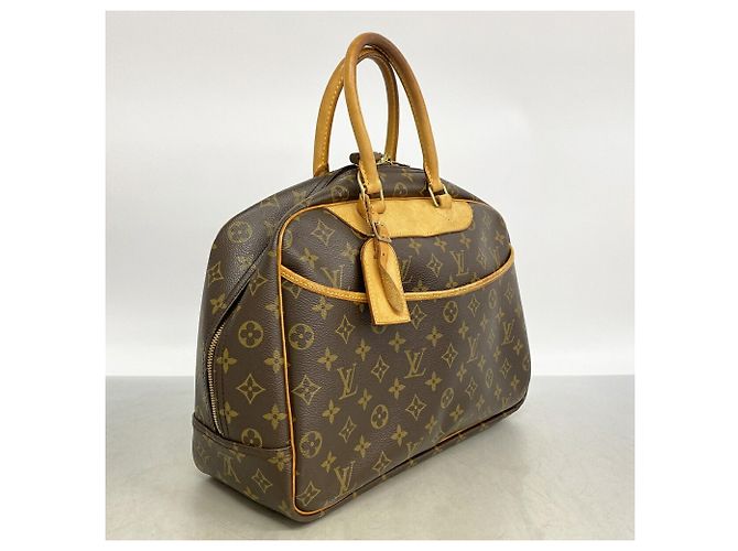 Borsa Louis Vuitton Monogram Deauville Marrone - vista 2