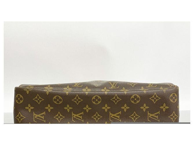 Borsa Louis Vuitton Monogram Deauville Marrone - vista 3