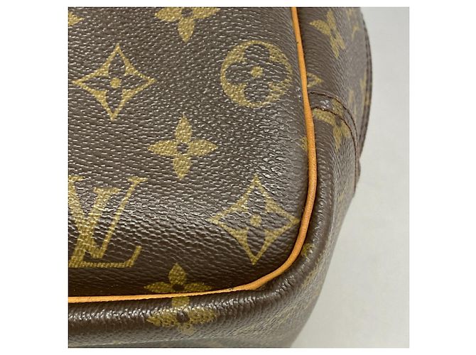 Borsa Louis Vuitton Monogram Deauville Marrone - vista 6