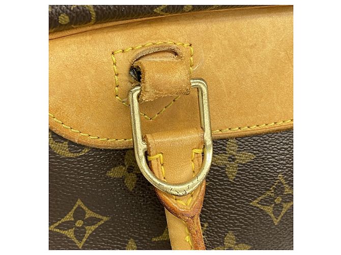 Borsa Louis Vuitton Monogram Deauville Marrone - vista 8