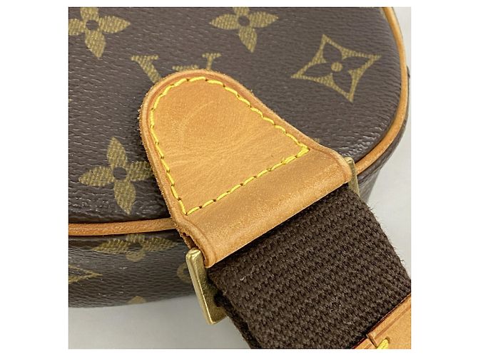 Louis Vuitton Monogram Pochette Gange M51870 Sling Bag Marrone - vista 7