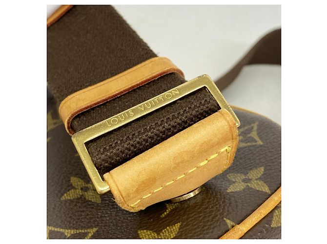 Louis Vuitton Monogram Pochette Gange M51870 Sling Bag Marrone - vista 9
