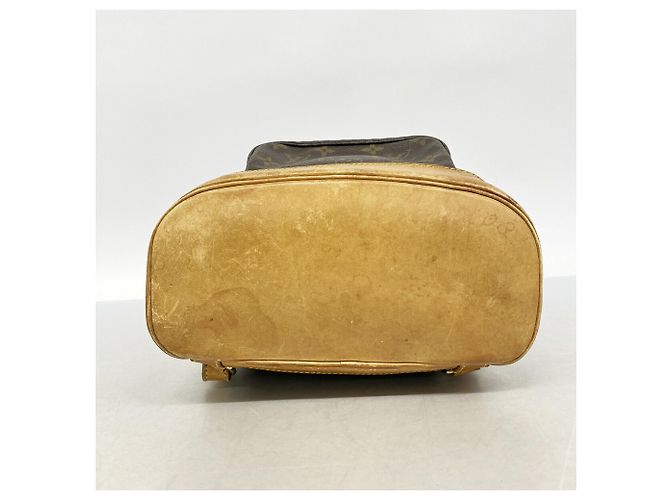 Zaino Louis Vuitton Monogram Montsouris MM Marrone - vista 3