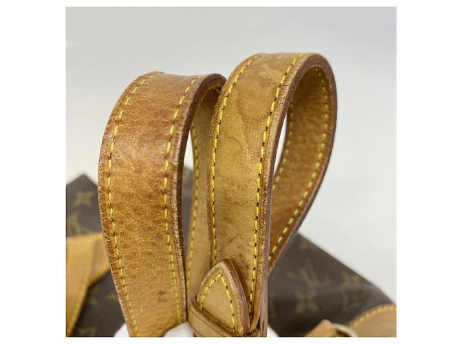 Zaino Louis Vuitton Monogram Montsouris MM Marrone - vista 8