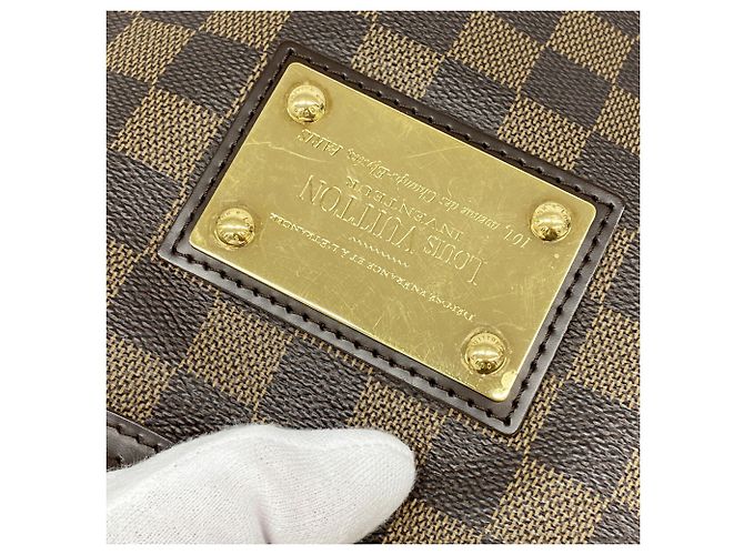 Borsa a tracolla Louis Vuitton Damier Thames GM Damier ebene - vista 10